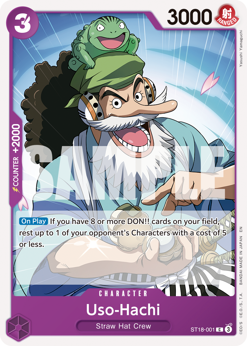 Uso-Hachi (Character) (ST18-001) (C) (NON-FOIL) (PRB02)