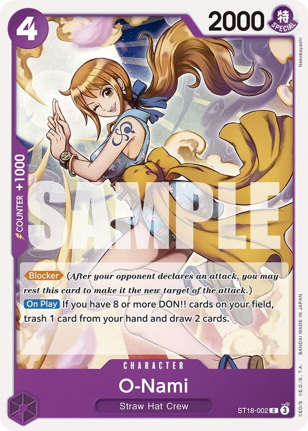 O-Nami (Character) (ST18-002) (C)