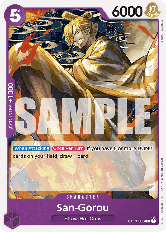 San-Gorou (Character) (ST18-003) (C)