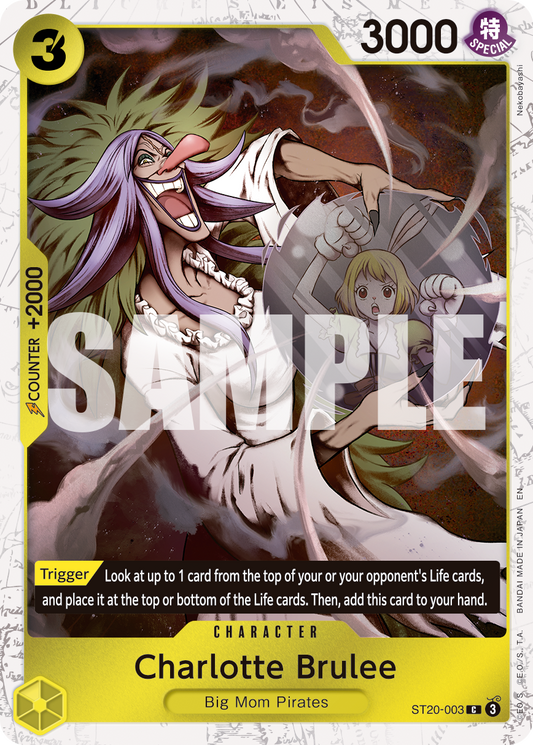Charlotte Brulee (Character) (ST20-003) (C) (Pirate Foil) (PRB02)