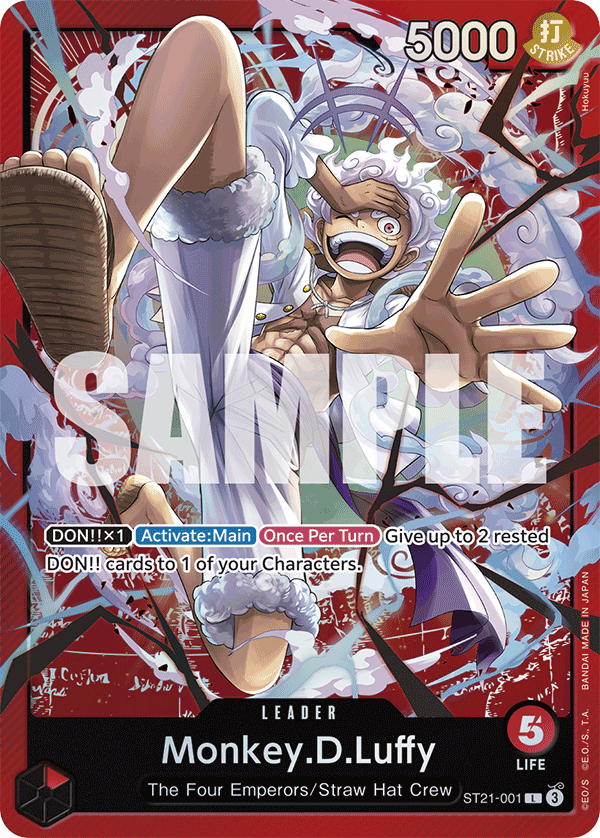 Monkey D Luffy (Leader) (ST21-001) (L)