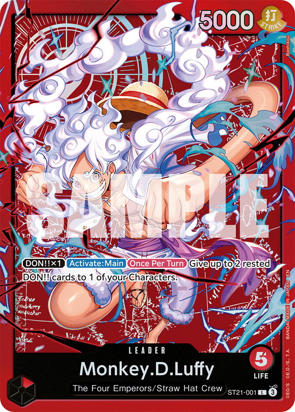 Monkey D Luffy (Leader) (ST21-001) (Learn To Play) (L)