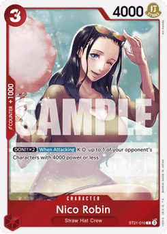 Nico Robin (Luffy Deck) (Character) (ST21-010) (C) (Learn To Play Reprint)