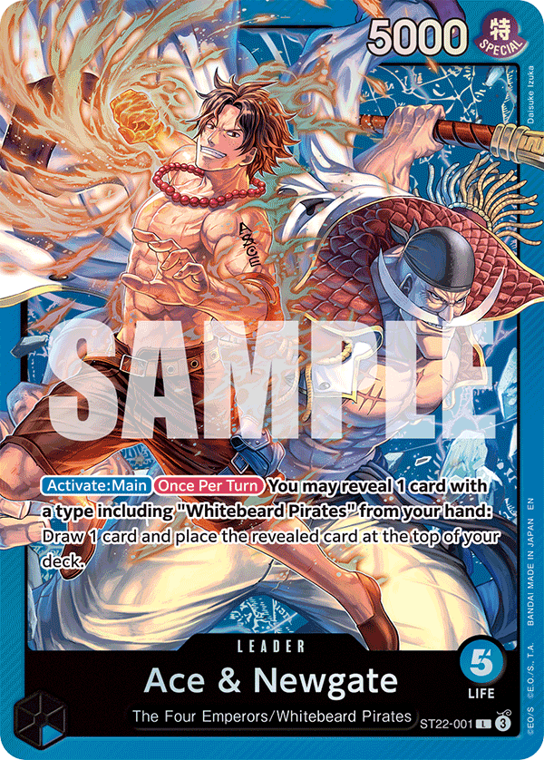 Ace & Newgate (Leader) (ST22-001) (L)