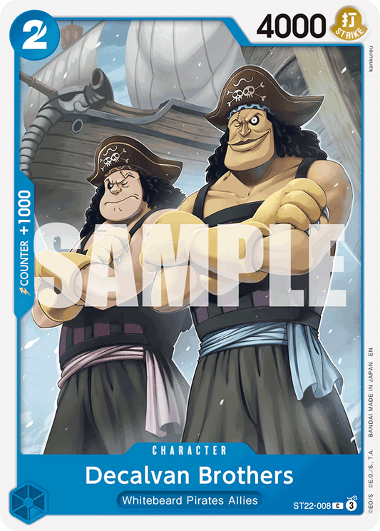 Decalvan Brothers (Character) (ST22-008) (C)