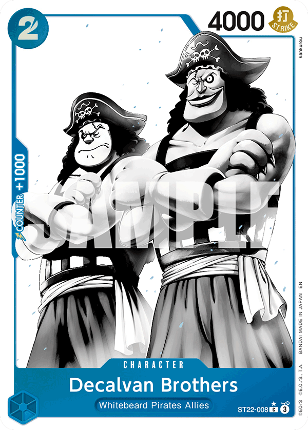 Decalvan Brothers (Character) (ST22-008) (C) (Alternate Art)