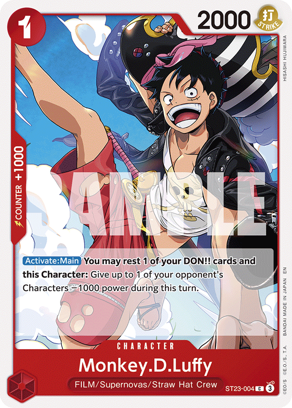 Monkey D Luffy (Character) (ST23-004) (C)