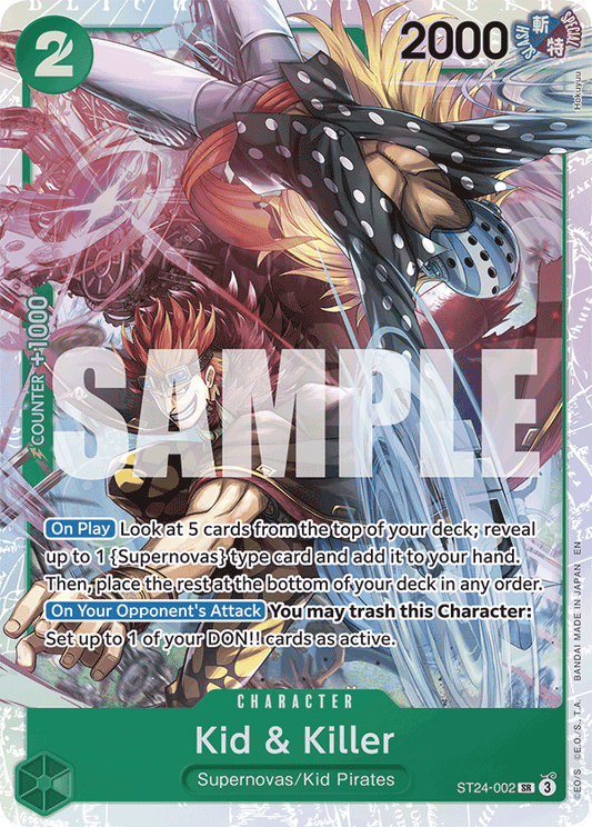Kid & Killer (Character) (ST24-002) (SR)