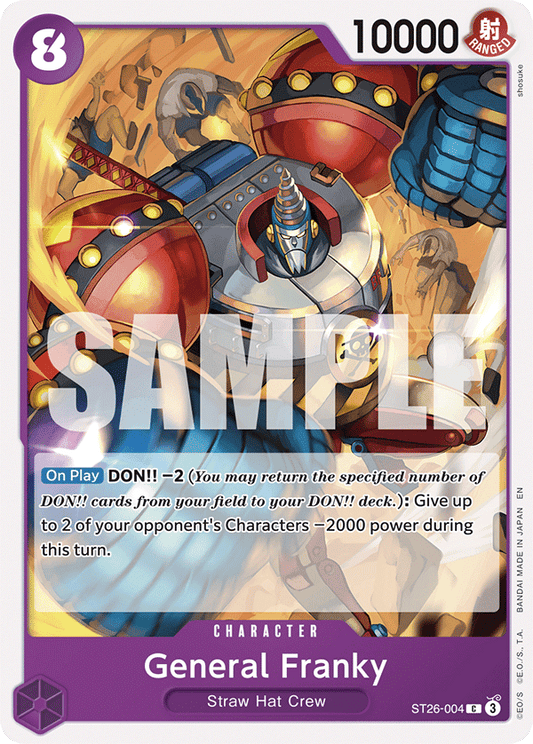 General Franky (Character) (ST26-004) (C)
