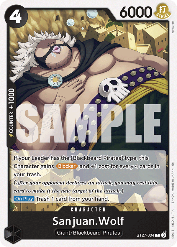 Sanjuan Wolf (Character) (ST27-004) (C)