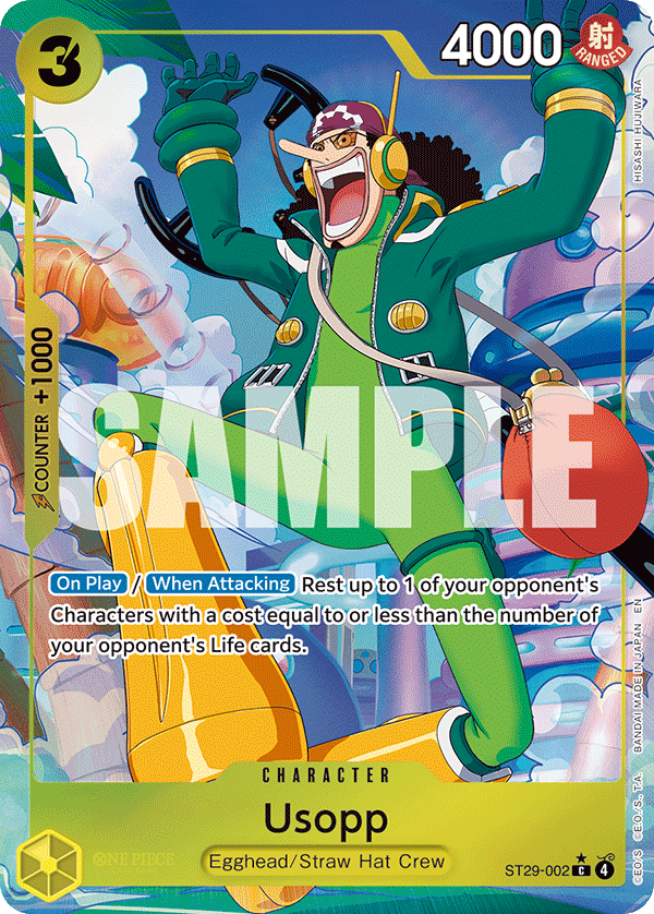Usopp (Character) (ST29-002) (C) (Alternate Art)