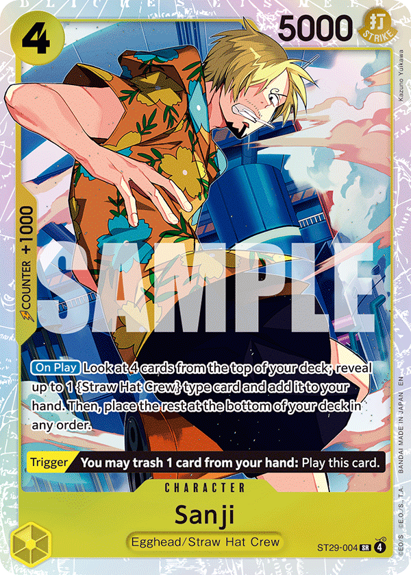 Sanji (Character) (ST29-004) (SR)