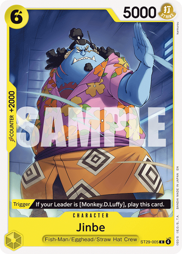 Jinbe (Character) (ST29-005) (C)