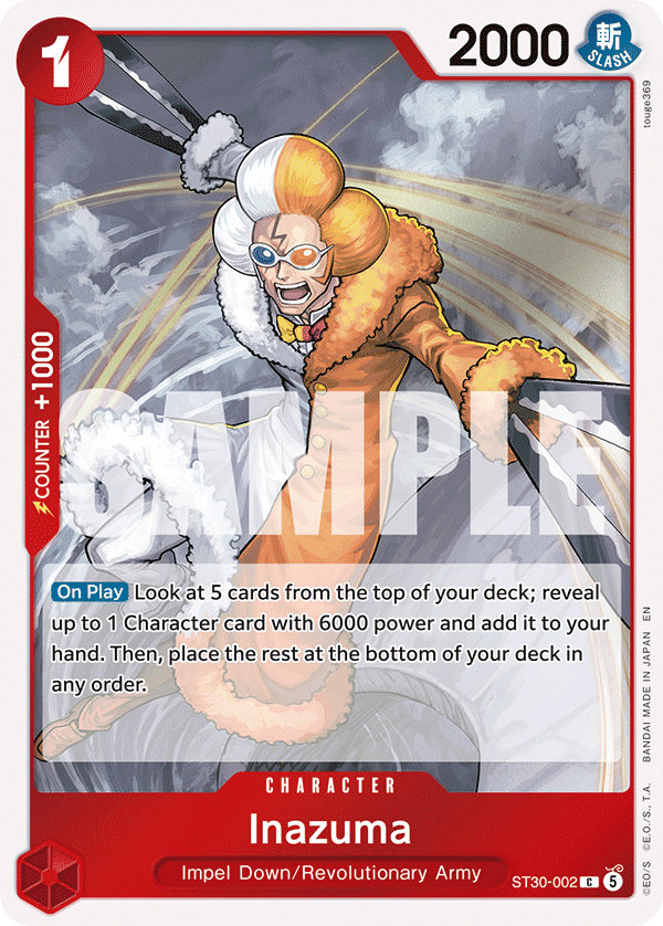 Inazuma (Character) (ST30-002) (C)