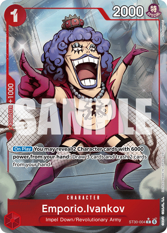 Emporio.Ivankov (Character) (ST30-004) (C) (Alternate Art)