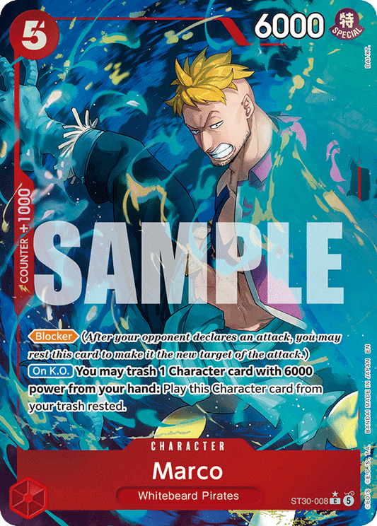 Marco (Character) (ST30-008) (C) (Alternate Art)