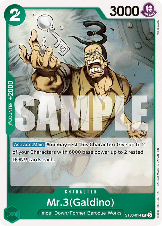 Mr.3(Galdino) (Character) (ST30-014) (C)
