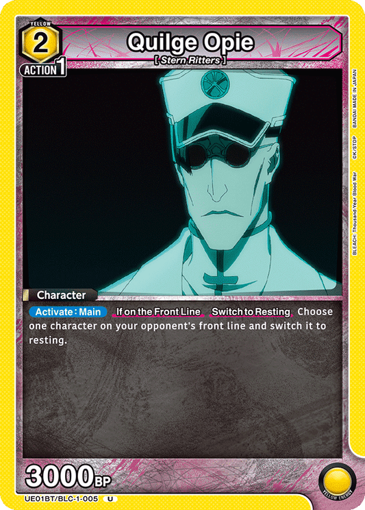 Quilge Opie (Character) (UE01BT/BLC-1-005) (U)