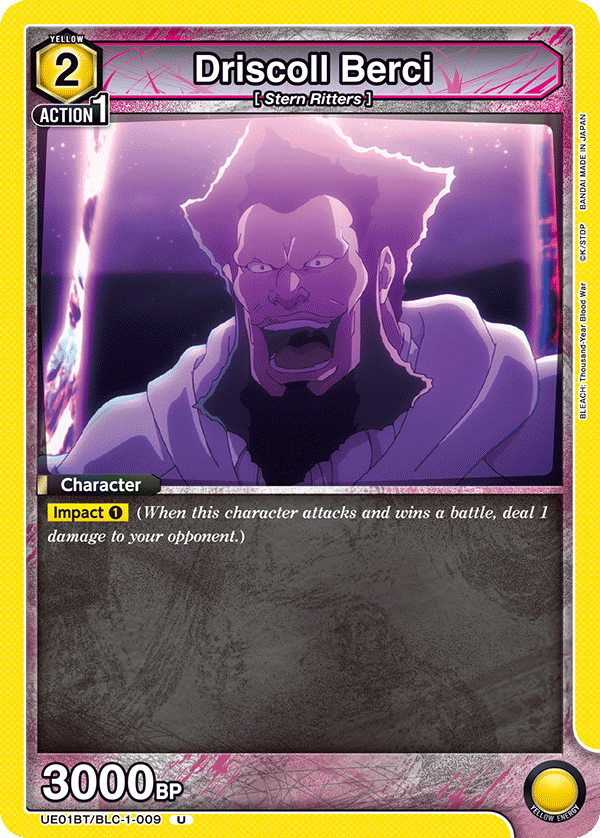 Driscoll Berci (Character) (UE01BT/BLC-1-009) (U)