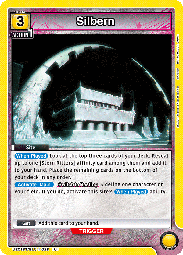 Silbern (Site) (UE01BT/BLC-1-028) (U)