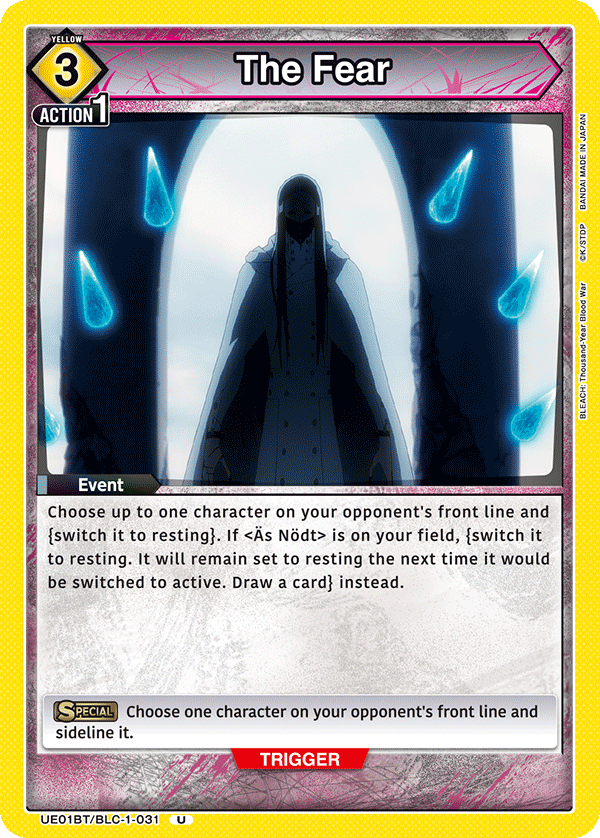 The Fear (Event) (UE01BT/BLC-1-031) (U)