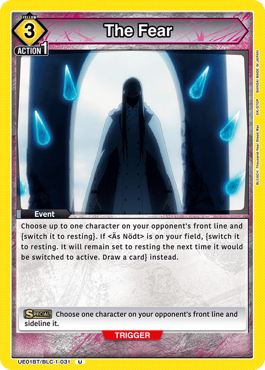 The Fear (Event) (UE01BT/BLC-1-031) (U)