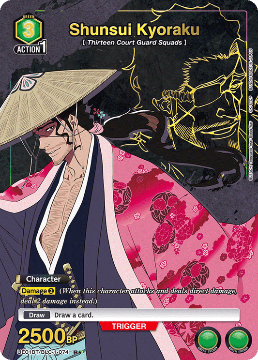 Shunsui Kyoraku (UE01BT/BLC-1-074) (R*) (Alternate Art)