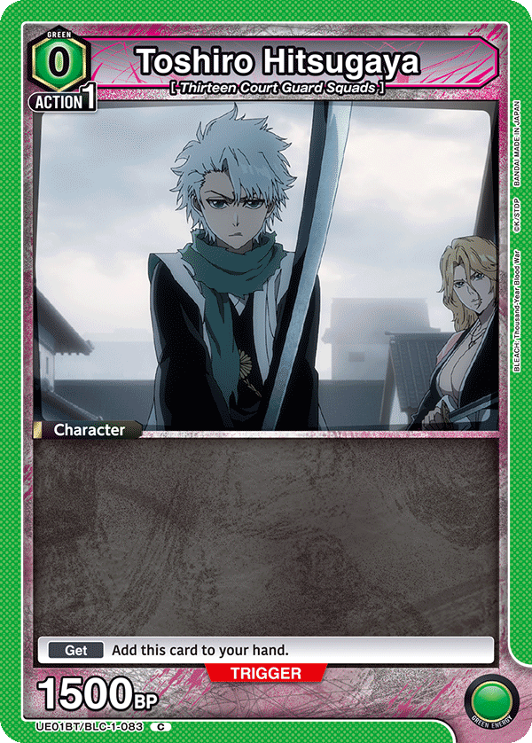 Toshiro Hitsugaya (Character) (UE01BT/BLC-1-083) (C)