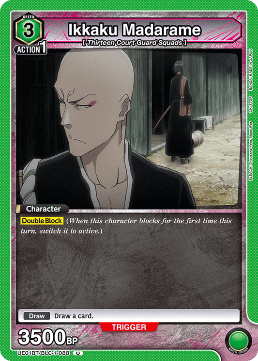 Ikkaku Madarame (Character) (UE01BT/BLC-1-088) (U)
