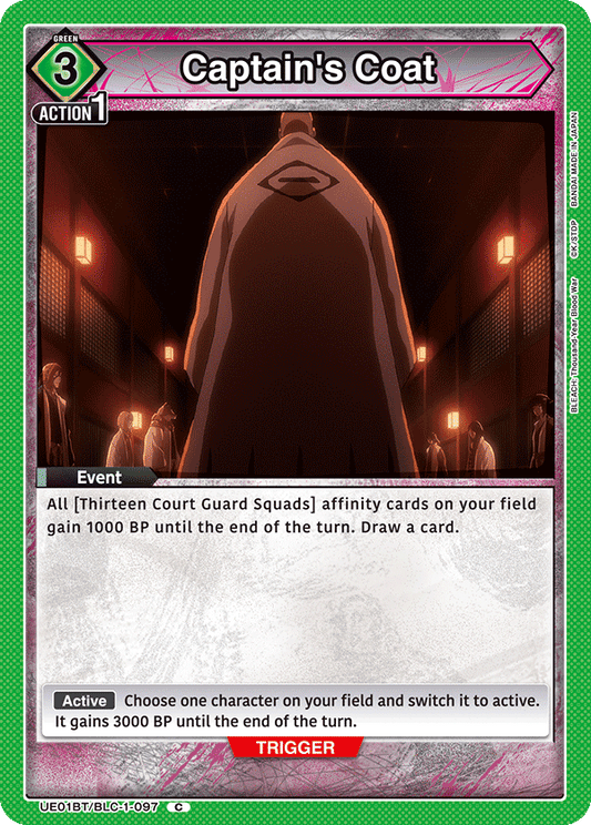 Captains’s Coat (Event) (UE01BT/BLC-1-097) (C)