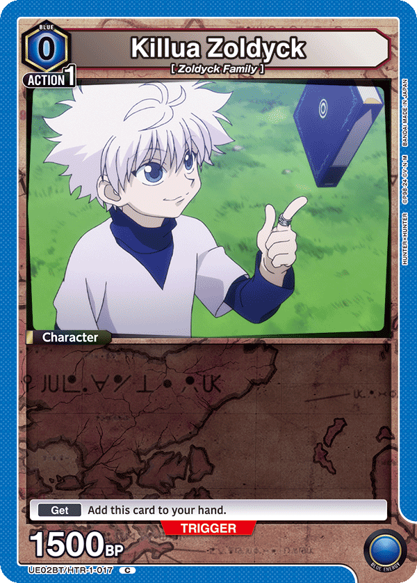 Killua Zoldyck (Character) (UE02BT/HTR-1-017) (C)