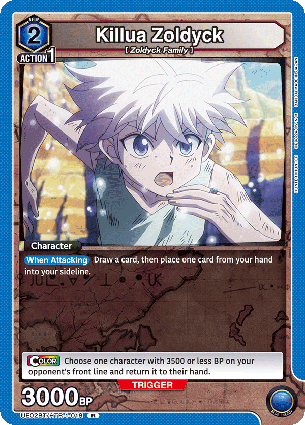Killua Zoldyck (Character) (UE02BT/HTR-1-018) (R)