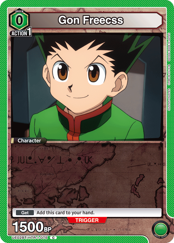 Gon Freecss (Character) (UE02BT/HTR-1-075) (C)