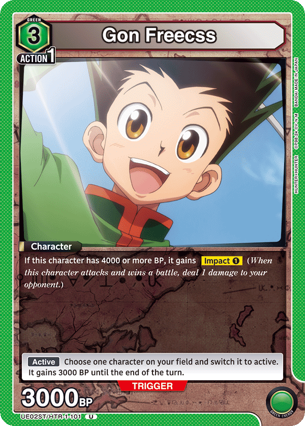 Gon Freecss (Character) (UE02ST/HTR-1-101) (U)