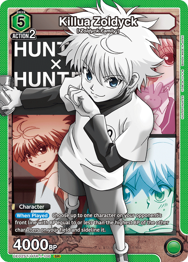 Killua Zoldyck (Character) (UE02ST/HTR-1-106) (SR)