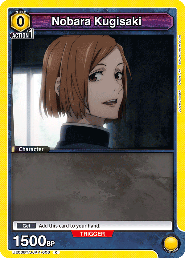 Nobara Kugisaki (Character) (UE03BT/JJK-1-006) (C)