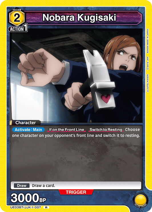 Nobara Kugisaki (Character) (UE03BT/JJK-1-007) (R)
