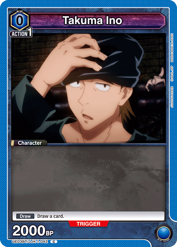 Takuma Ino (Character) (UE03BT/JJK-1-042) (C)