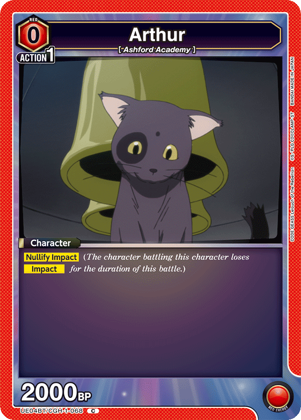 Arthur (Character) (UE04BT/CGH-1-068) (C)