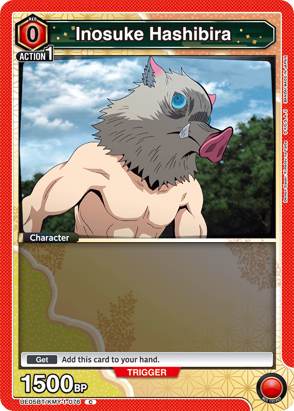Inosuke Hashibira (Character) (UE05BT/KMY-1-076) (C)