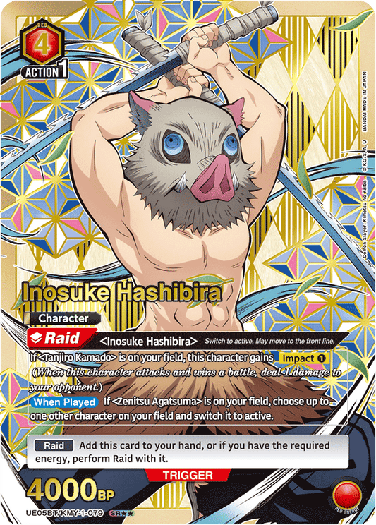Inosuke Hashibira (Character) (UE05BT/KMY-1-079) (SR**)