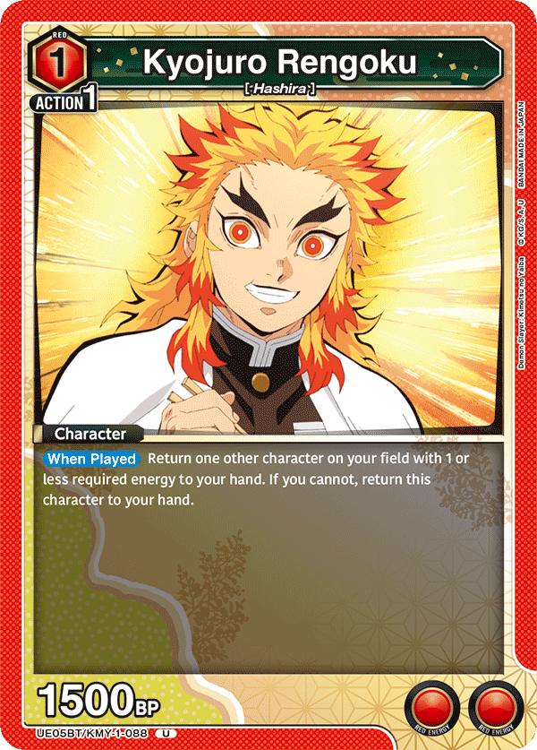 Kyojuro Rengoku (Character) (UE05BT/KMY-1-088) (U)