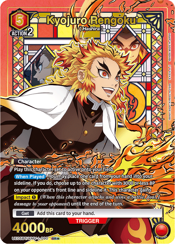 Kyojuro Rengoku (Character) (UE05BT/KMY-1-090) (SR*)