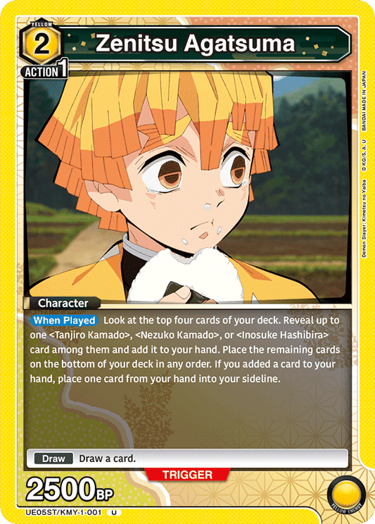 Zenitsu Agatsuma (Character) (UE05ST/KMY-1-001) (U)