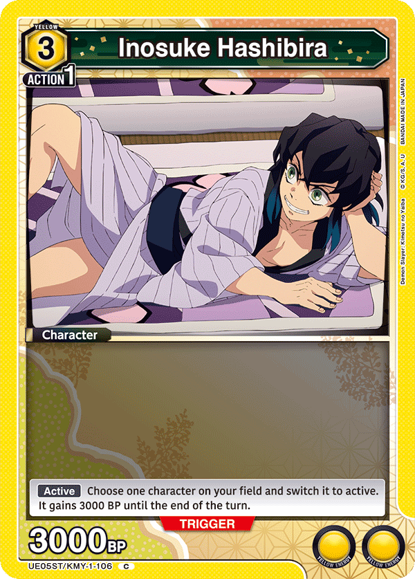 Inosuke Hashibira (Character) (UE05ST/KMY-1-106) (C)