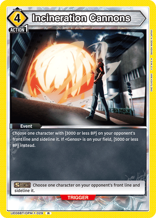 Incineration Cannons (Event) (UE06BT/OPM-1-029) (R)