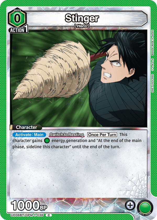 Stinger (Character) (UE06BT/OPM-1-036) (C)