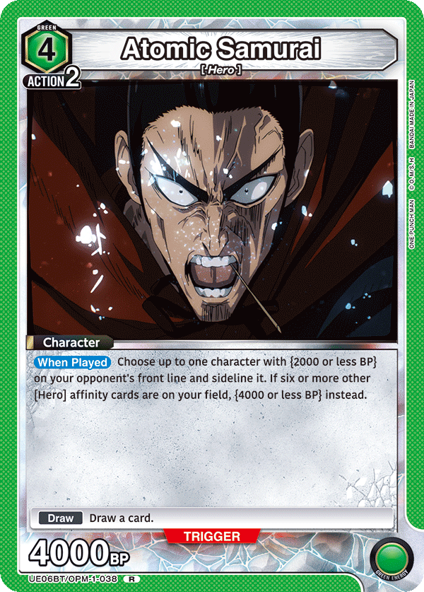 Atomic Samurai (Character) (UE06BT/OPM-1-038) (R)