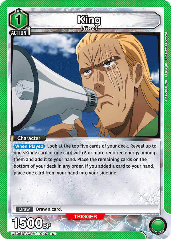 King (Character) (UE06BT/OPM-1-040) (U)