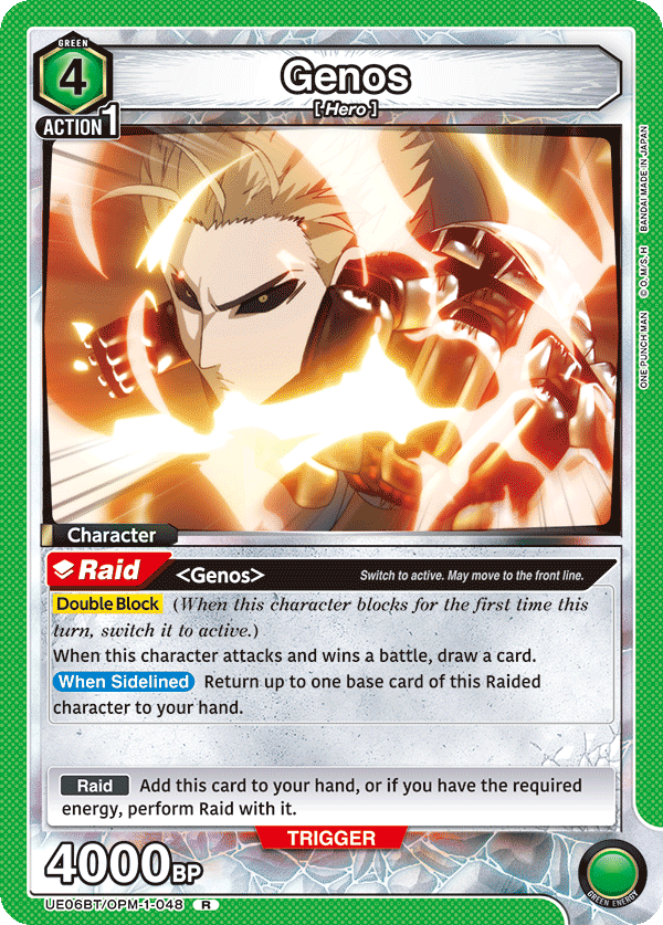 Genos (Character) (UE06BT/OPM-1-048) (R)